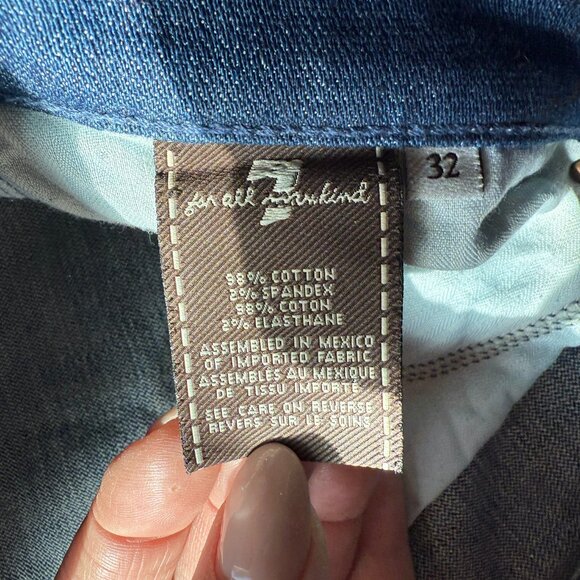 Classic 7 For All Mankind Dojo Jeans size 32 - Picture 8 of 9